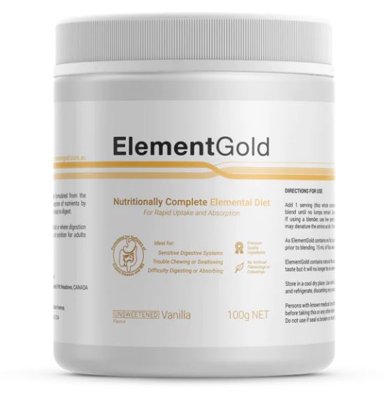 ELEMENTAL GOLD 100G SAMPLE SIZE